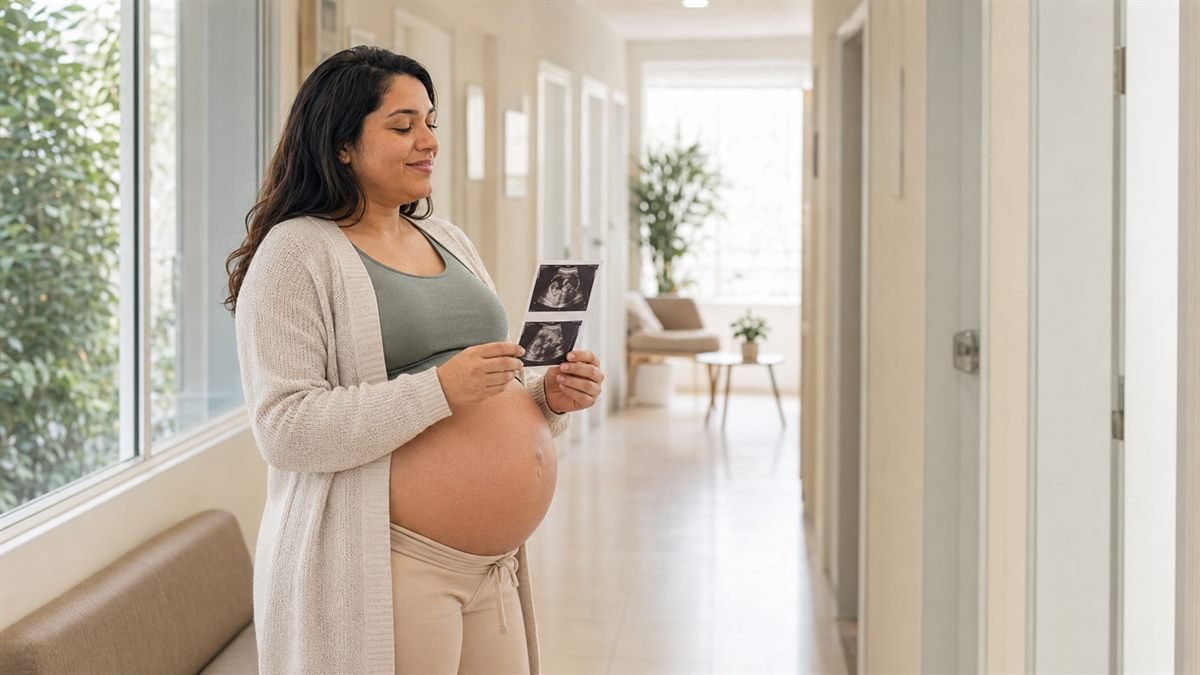 Ultrassom em dia: pré-natal completo sem desconto no salário