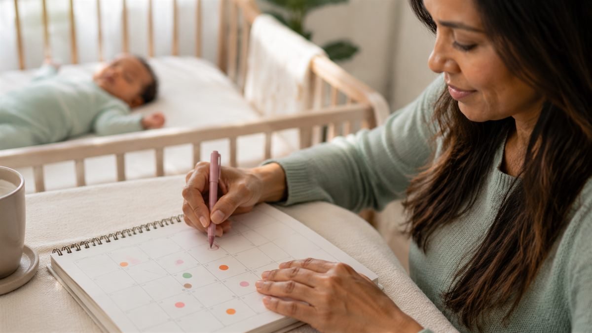 Calculando no calendário os 5 meses de estabilidade depois do parto